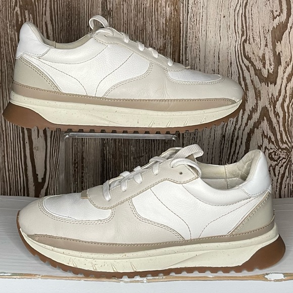 Madewell Kick Off Trainer Sneakers Shoes Antique Cream / Beige Size 7 - Picture 3 of 16